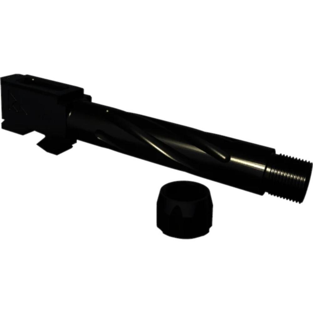 Bullseye North Rival Arms Glock 17 Gen 3/4 Black PVD Threaded Spiral