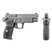 Bullseye North | Sig Sauer P226 Legion SAO Semi-Auto Pistol 9mm Full Size  4.4" Barrel Grey Finish SAO G10 Grips 226R-9-LEGION-SAO