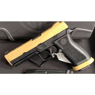 Sig Sauer P320 X-Five Semi-Auto Pistol 9mm Gold 320x5-9-GOLD