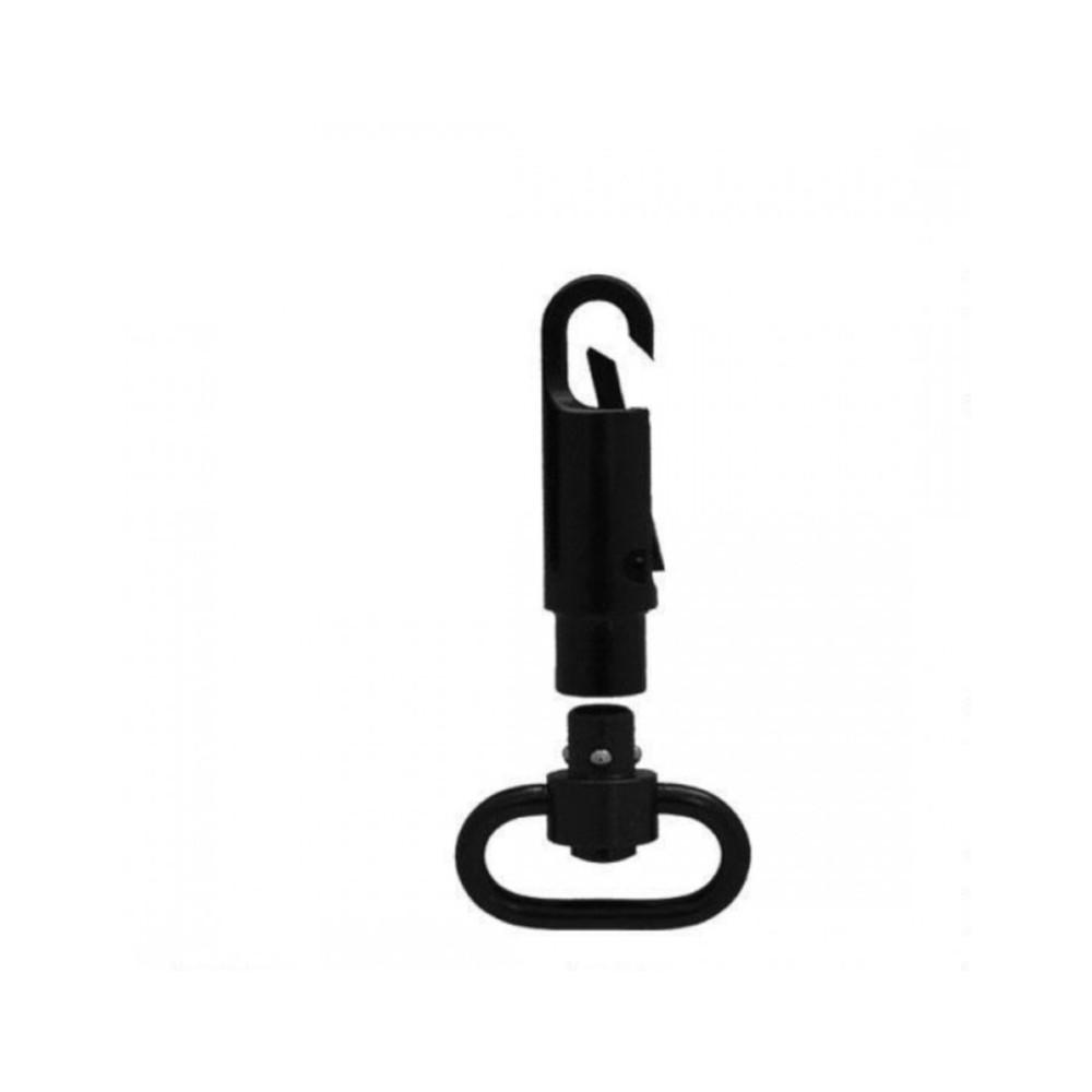  Grovtec Snap Hook Heavy Duty Push Button Swivel Adaptor Metal Black Finish Gtsw269