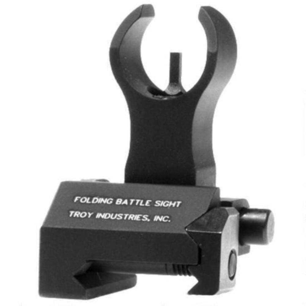 Bullseye North Troy AR15 HK Style Front Folding Battle Sight Black