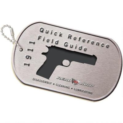 Real Avid 1911 Field Guide 45 Page Illustrated Quick Reference Guide Laminated AV1911R