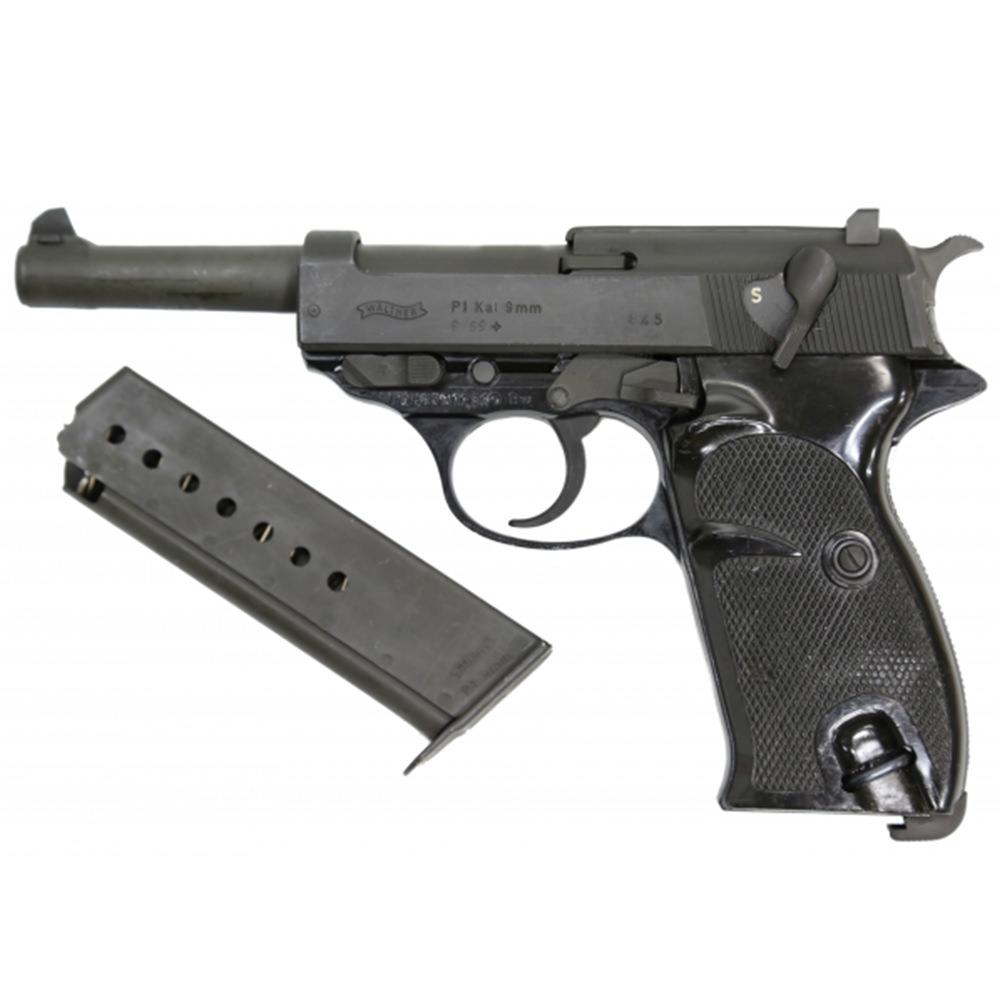  Walther P1 Pistol 8 Rounds 9mm Surplus