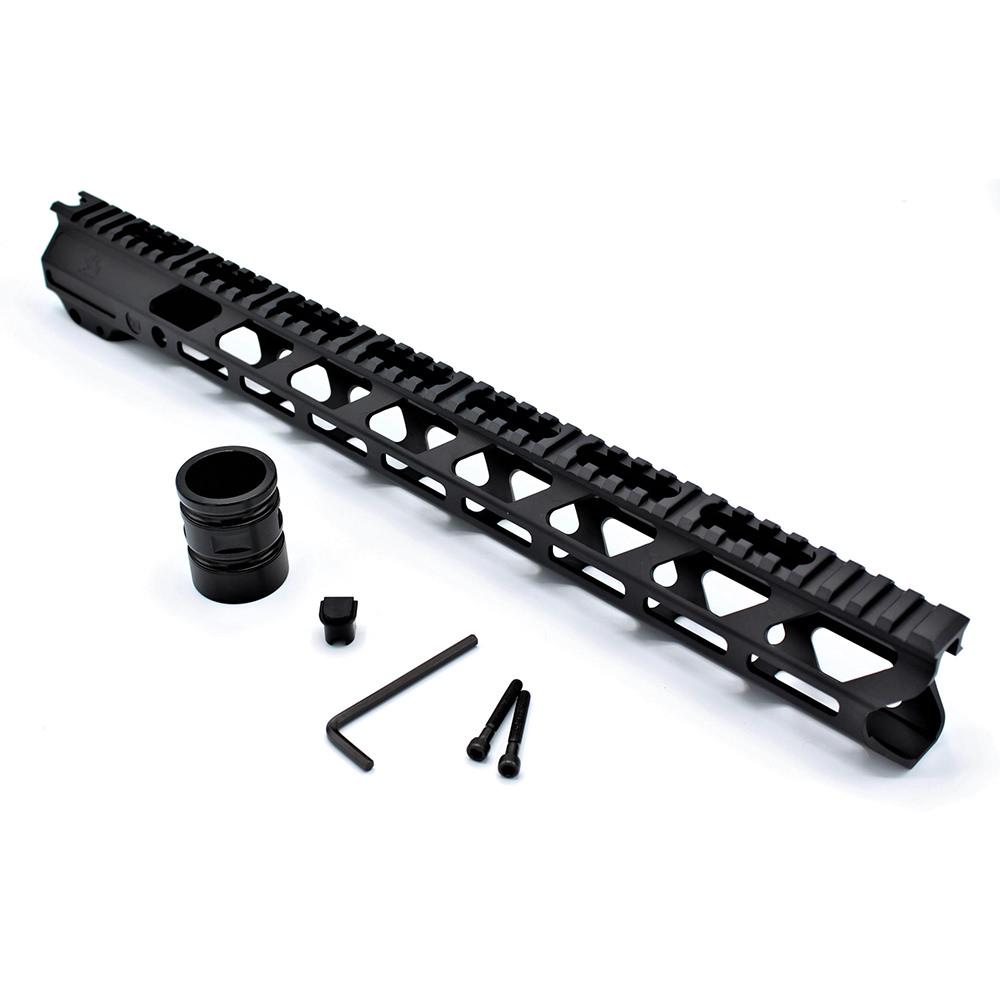 Bullseye north mra v2 17 free float m lok handguard
