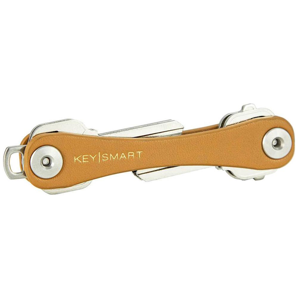 Bullseye North KeySmart Leather Compact Key Holder Tan