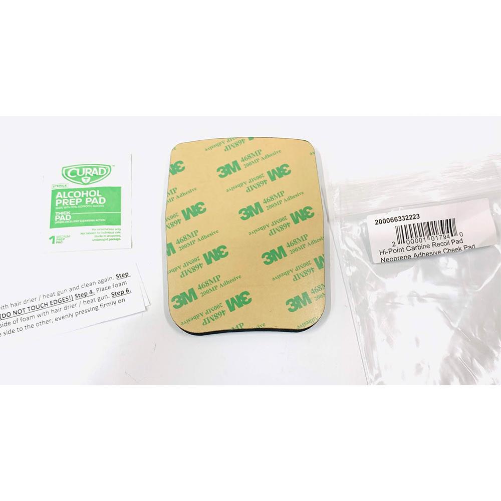 Bullseye North MCARBO HiPoint Carbine Recoil Pad Neoprene Adhesive