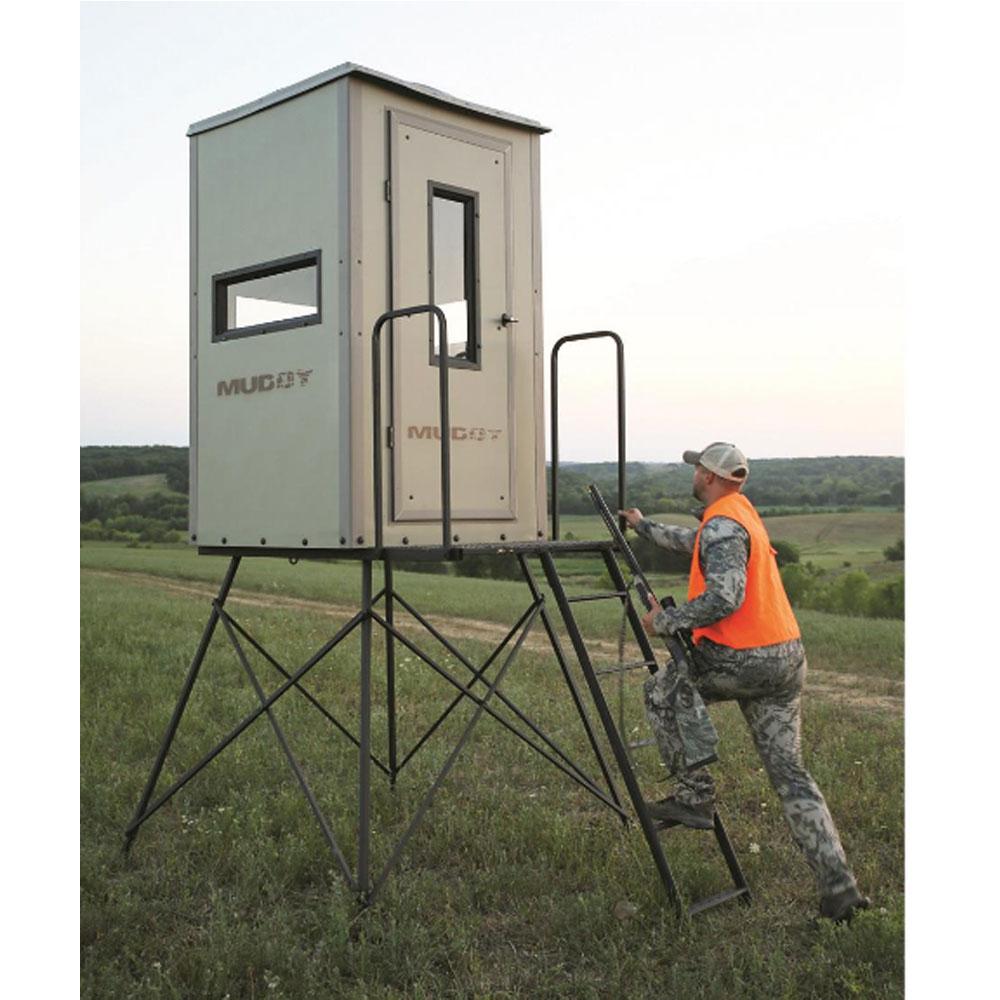 Bullseye North Muddy Gunner Box Hunting Blind with 5' Deluxe Tower