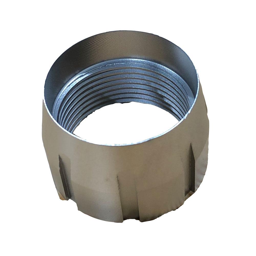 Bullseye North Xtreme Gun REMAGE Barrel Nut Stainless Steel, Savage / Remington